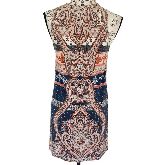 O’Neill Mini Dress Lennon Sleeveless paisley Sz S Boho cottage core - Picture 10 of 14